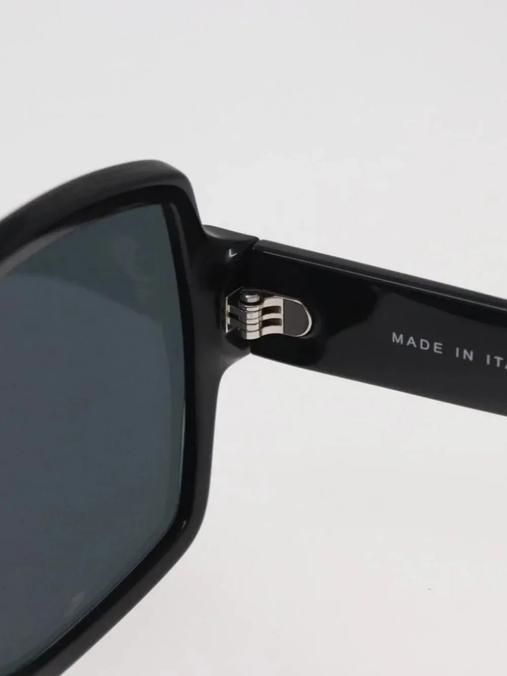 CHANEL COCO Mark Sunglasses plastic Black 5385-A CC Auth BA11986